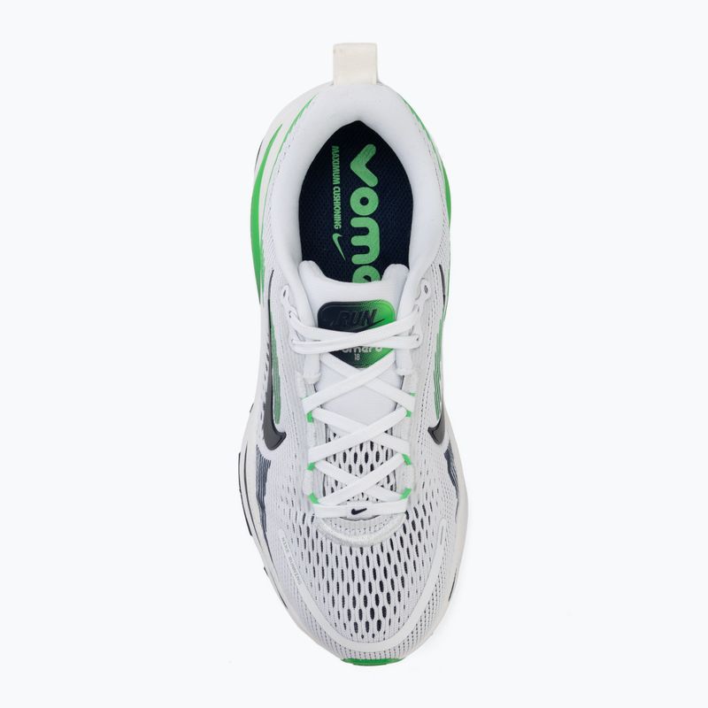 Buty do biegania Nike Vomero 18 white/green spark/midnight navy 5