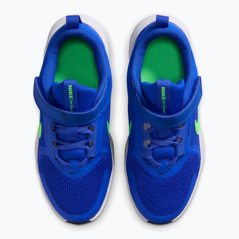 Buty dziecięce Nike Star Runner 5 racer blue/midnight navy/illusion green 4