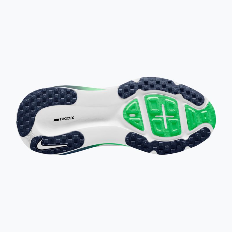 Buty do biegania Nike Vomero 18 white/green spark/midnight navy 3