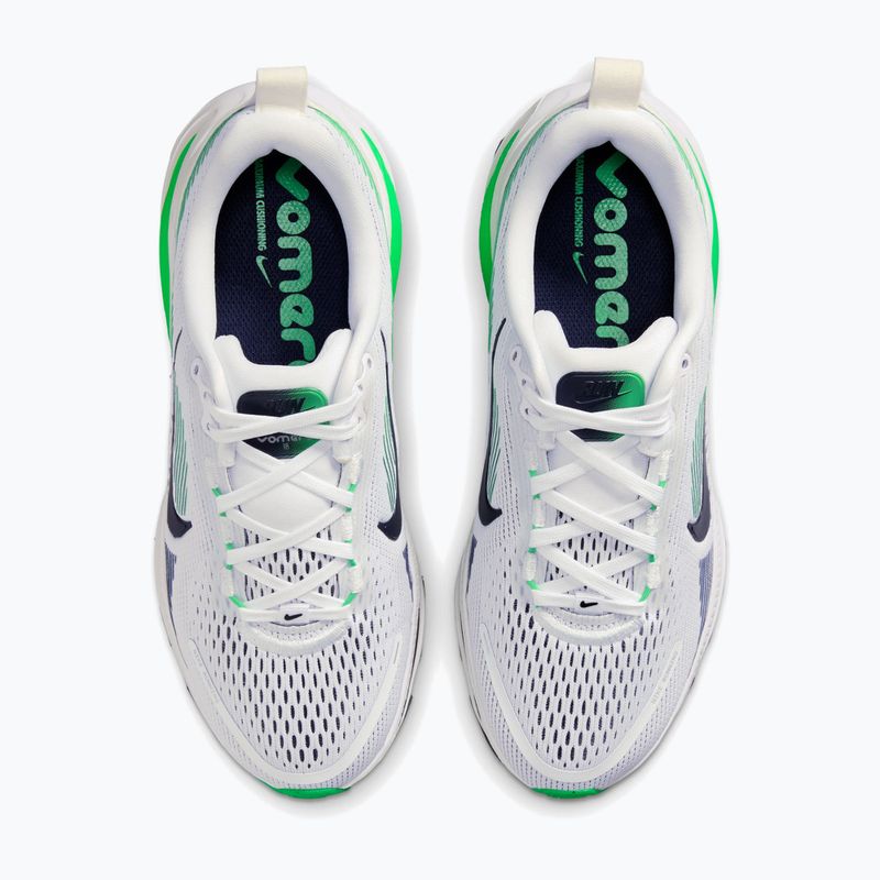 Buty do biegania Nike Vomero 18 white/green spark/midnight navy 4