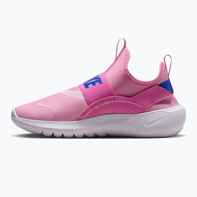 Buty dziecięce Nike Flex Runner 4 pink rise/playful pink/racer blue 2