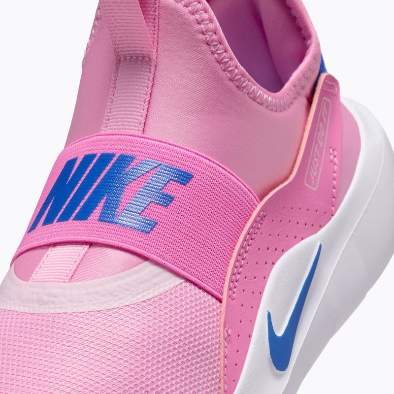 Buty dziecięce Nike Flex Runner 4 pink rise/playful pink/racer blue 5