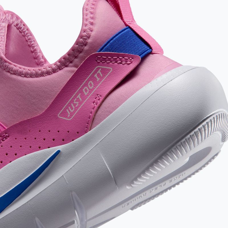 Buty dziecięce Nike Flex Runner 4 pink rise/playful pink/racer blue 6