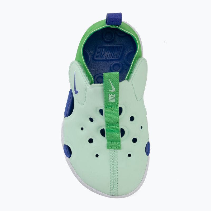 Sandały dziecięce Nike Sunray Protect 4 Arctic Green/Green Spark/Racer Blue 5