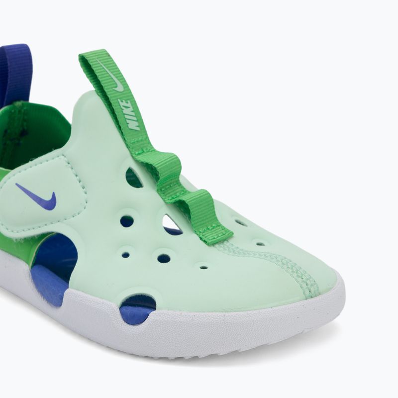 Sandały dziecięce Nike Sunray Protect 4 Arctic Green/Green Spark/Racer Blue 7