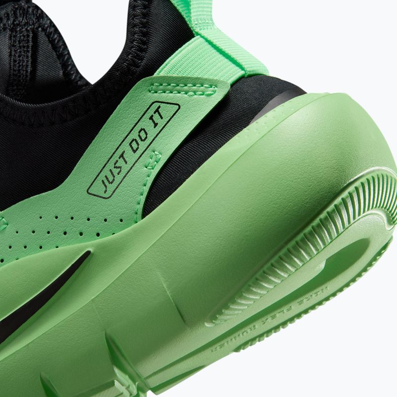 Buty dziecięce Nike Flex Runner 4 black/illusion green/black 5