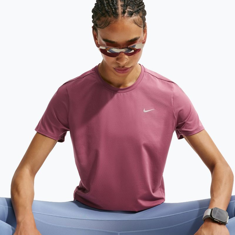 Koszulka do biegania damska Nike Swift Dri-Fit pink smoke 6