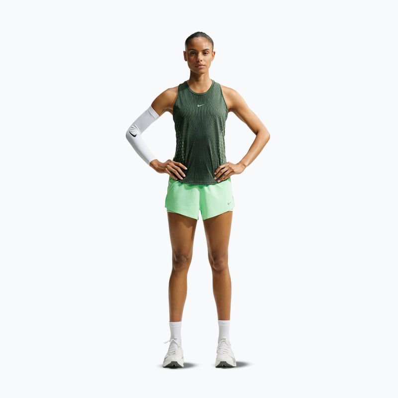 Koszulka do biegania damska Nike Swift Aero-FIT Tank Top black/light green spark 2