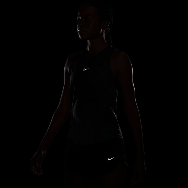 Koszulka do biegania damska Nike Swift Aero-FIT Tank Top black/light green spark 6