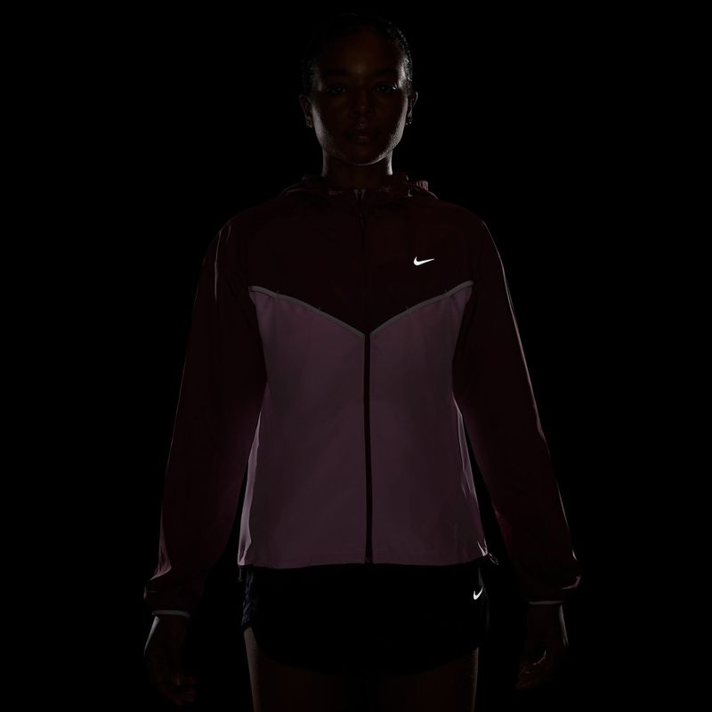 Kurtka do biegania damska Nike Tempo Windrunner pink smoke/pink rise 4