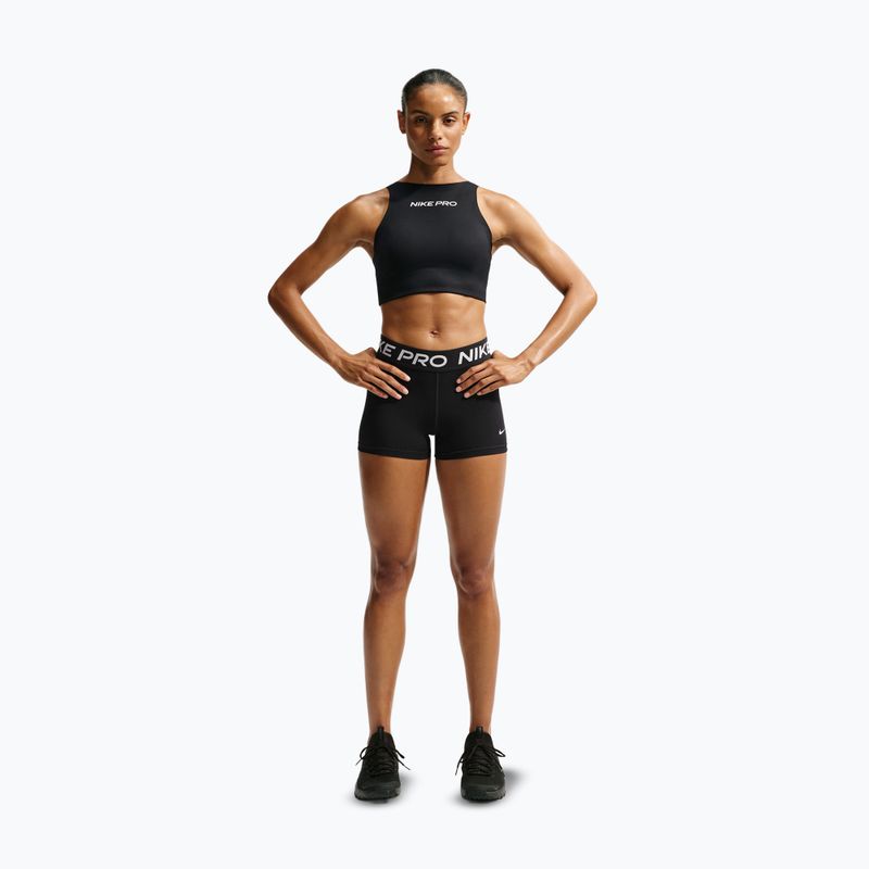Biustonosz treningowy Nike Pro Sculpt black/white 2