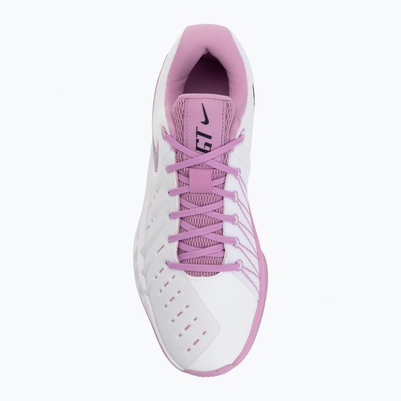 Buty do koszykówki męskie Nike G.T. Cut Academy 2 white/light magenta/purple dynasty 5