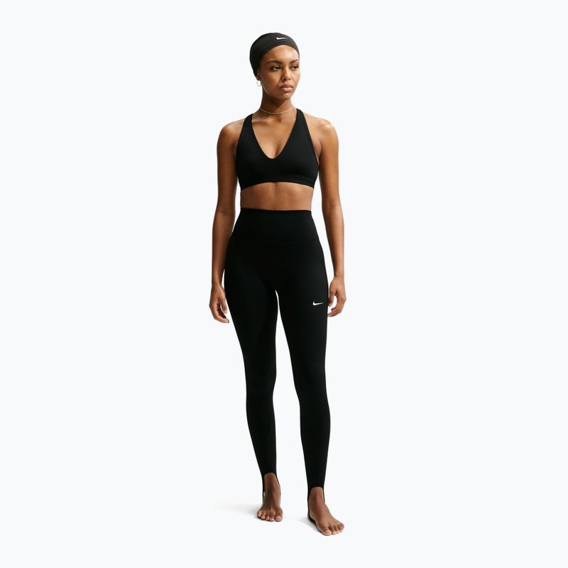 Legginsy treningowe damskie Nike One black/white 2