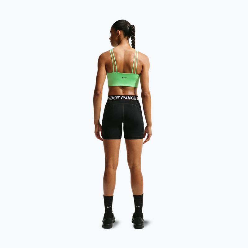 Biustonosz treningowy Nike Pro Sculpt illusion green/black 3