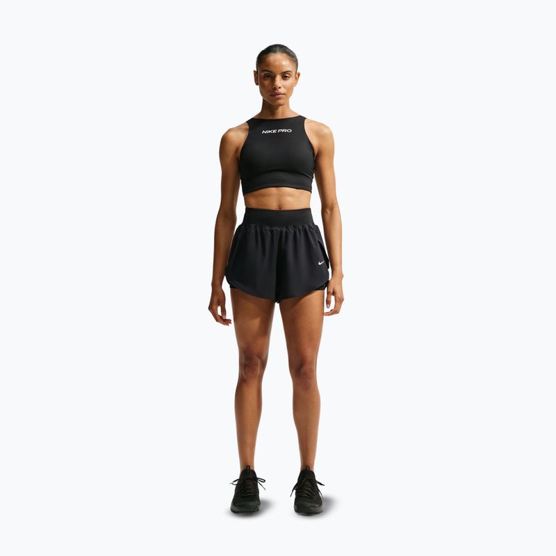 Spodenki treningowe damskie Nike Pro Sculpt black/white 2