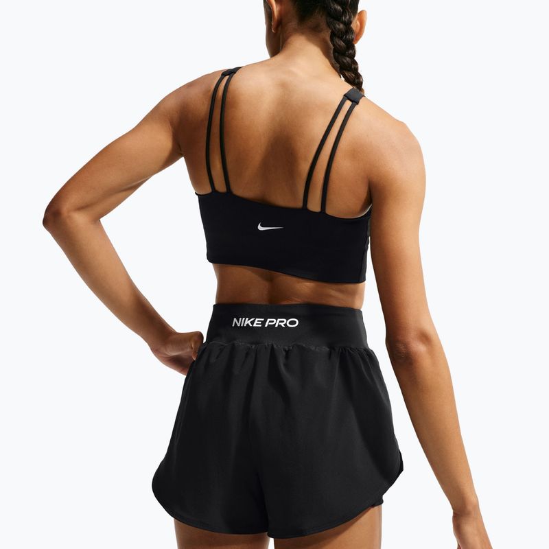 Spodenki treningowe damskie Nike Pro Sculpt black/white 4