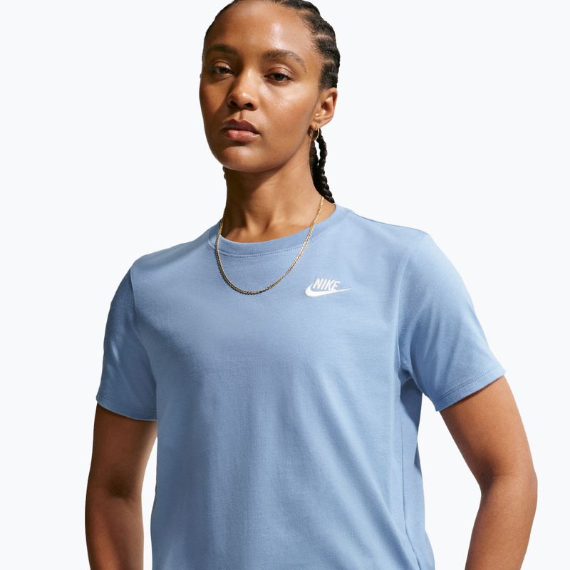 Koszulka damska Nike Sportswear Club Essentials work blue 3