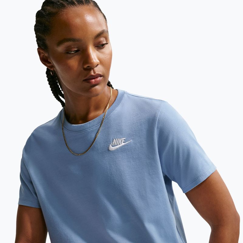 Koszulka damska Nike Sportswear Club Essentials work blue 5