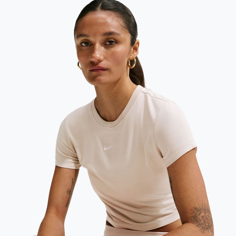Koszulka damska Nike Sportswear Chill Knit cream Ii/sail 6