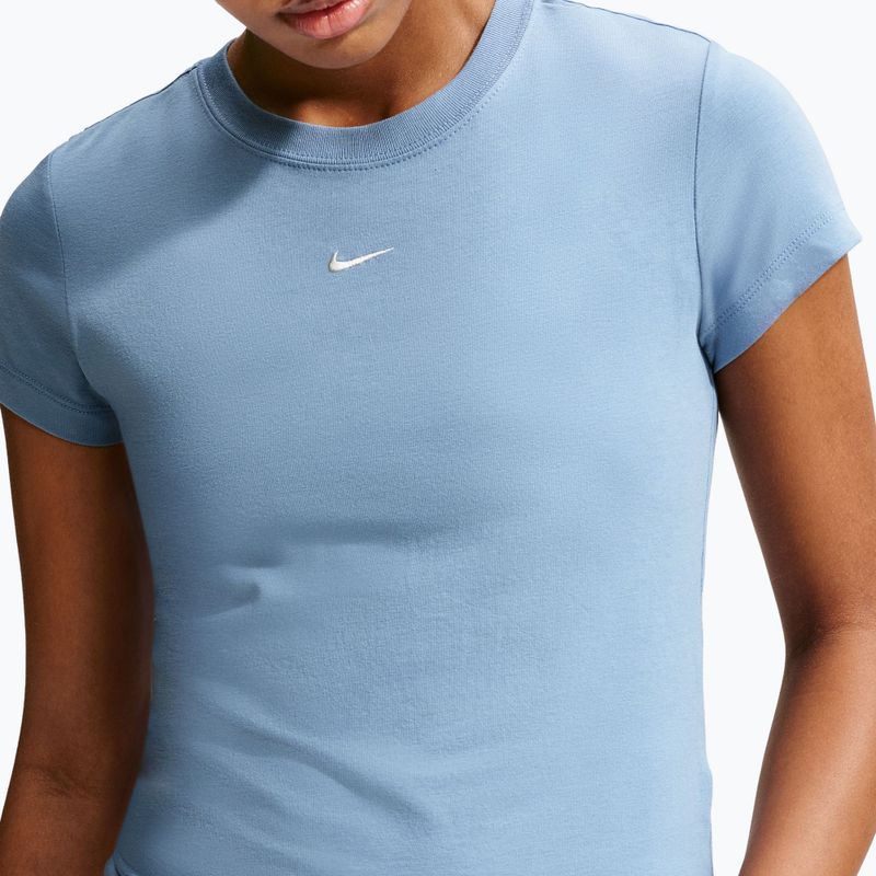 Koszulka damska Nike Sportswear Chill Knit work blue 4