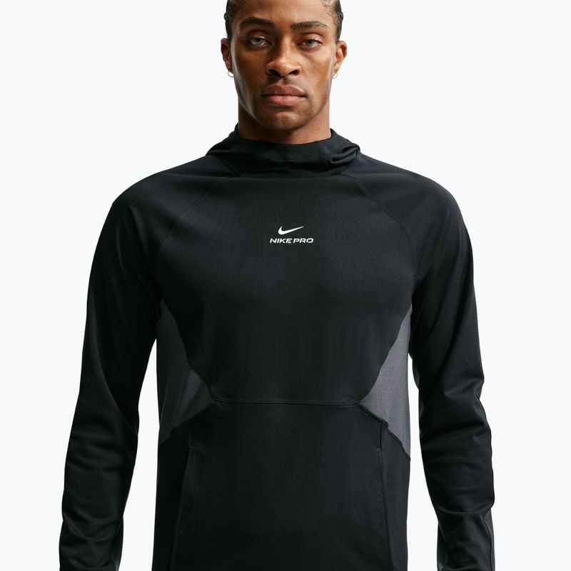 Bluza treningowa męska Nike Pro black/white 4