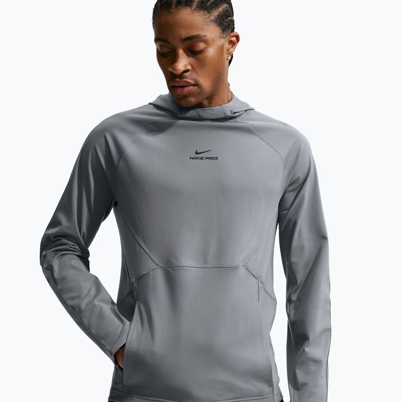Bluza treningowa męska Nike Pro smoke grey/black 4