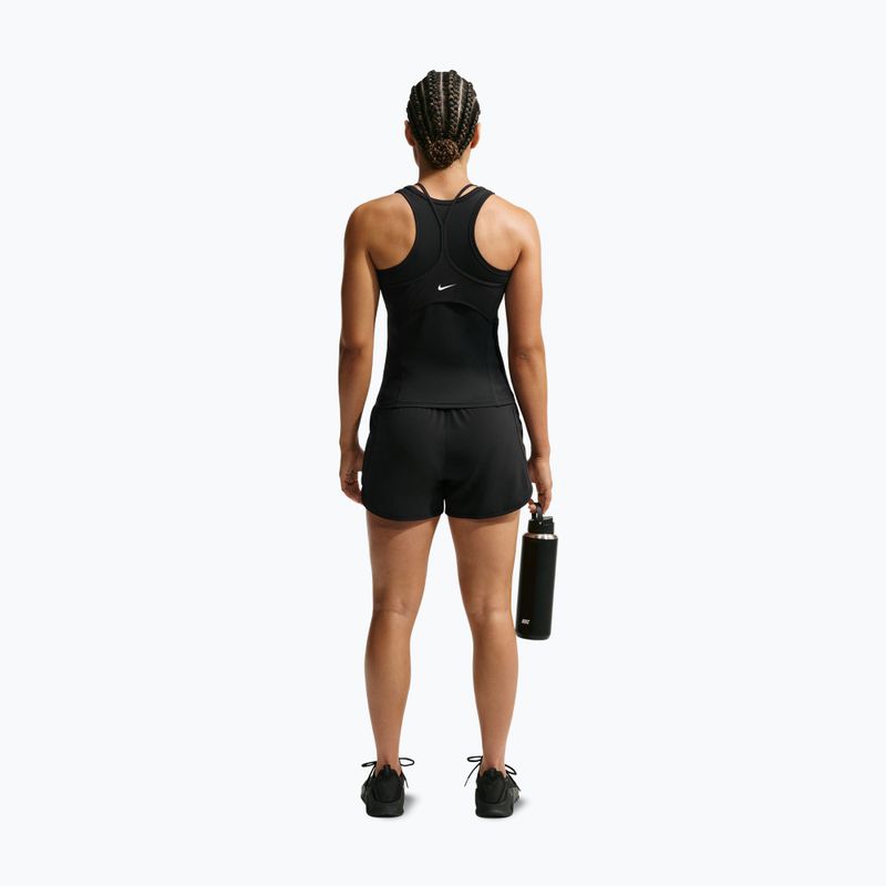 Koszulka treningowa damska Nike One black/black/university red/white 2
