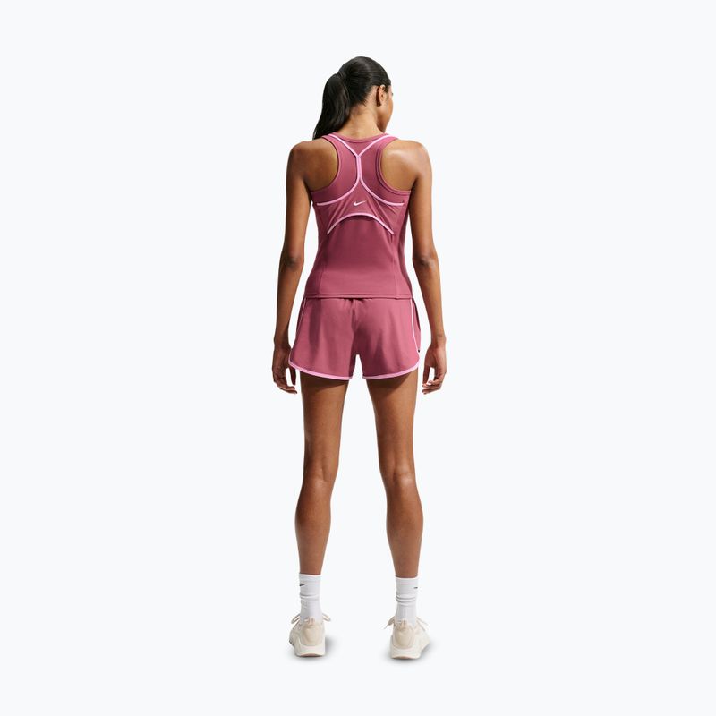 Koszulka treningowa damska Nike One pink smoke/pink rise/mystic dates/white 3
