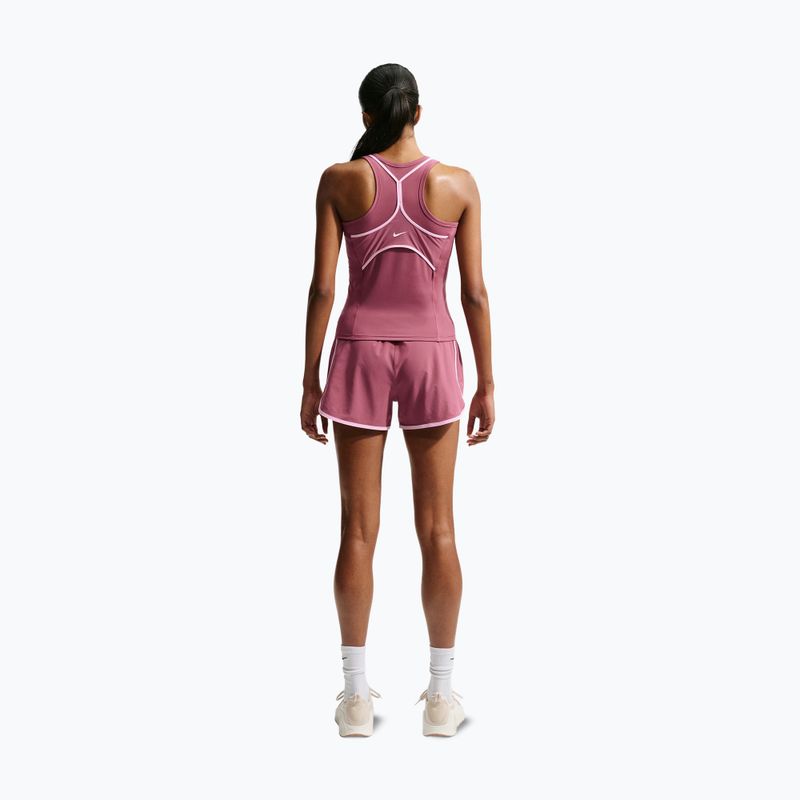Spodenki treningowe damskie Nike One pink smoke/pink rise/mystic dates 2