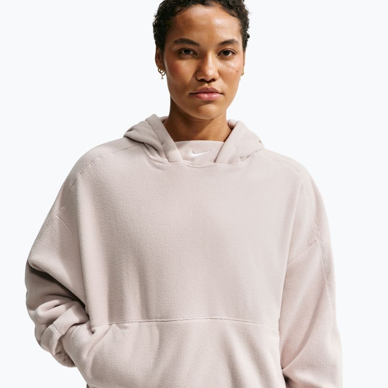 Bluza treningowa damska Nike One Therma-FIT Oversized cream Ii/white
