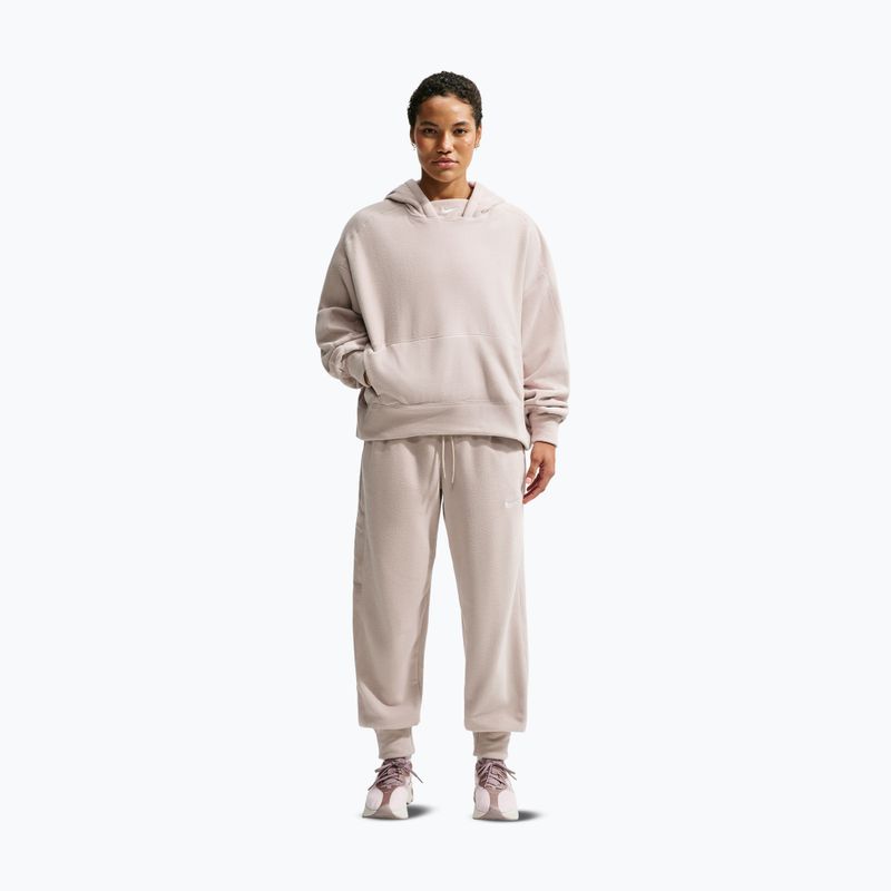 Bluza treningowa damska Nike One Therma-FIT Oversized cream Ii/white 2