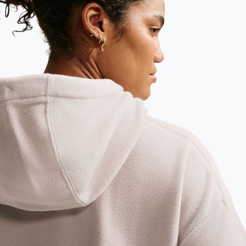 Bluza treningowa damska Nike One Therma-FIT Oversized cream Ii/white 5