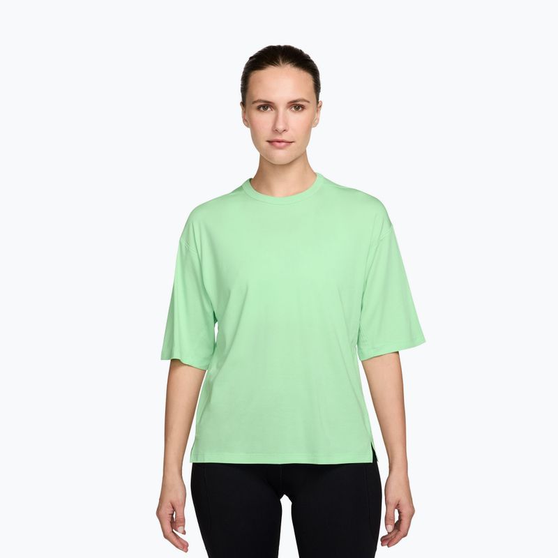 Koszulka treningowa damska Nike 24.7 ImpossiblySoft Light cucumber calm/illusion green