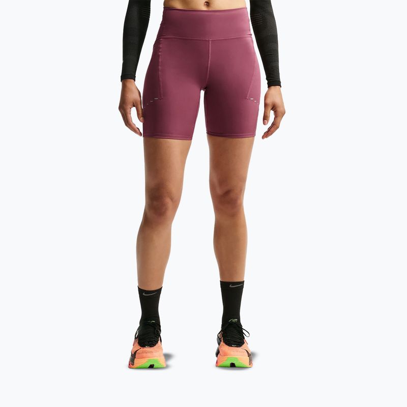 Spodenki do biegania damskie Nike Swift pink smoke