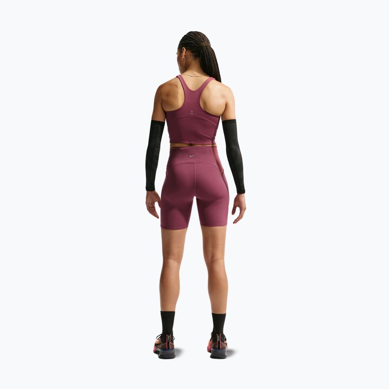Spodenki do biegania damskie Nike Swift pink smoke 3
