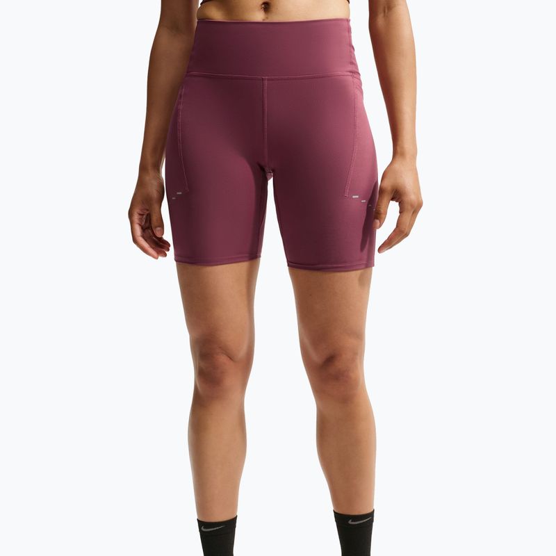 Spodenki do biegania damskie Nike Swift pink smoke 4