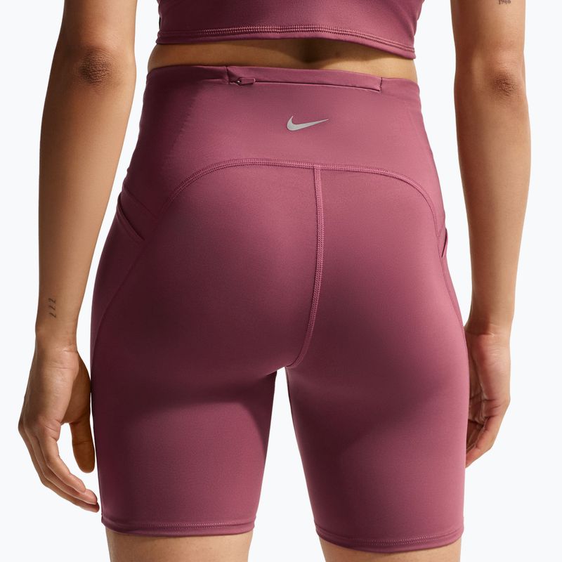 Spodenki do biegania damskie Nike Swift pink smoke 5