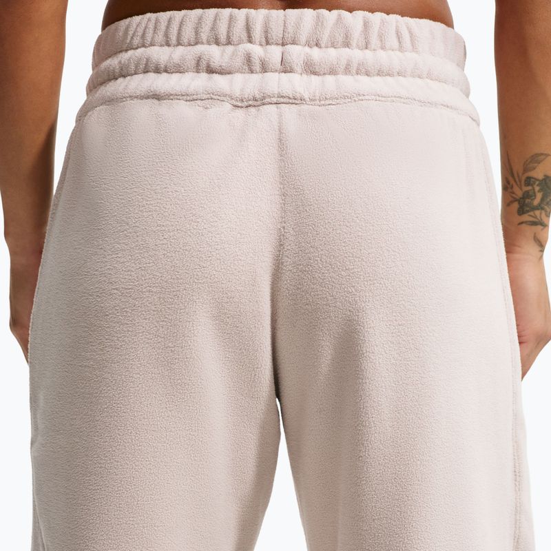 Spodnie damskie Nike One Therma-FIT Mid Rise cream ii/white 5