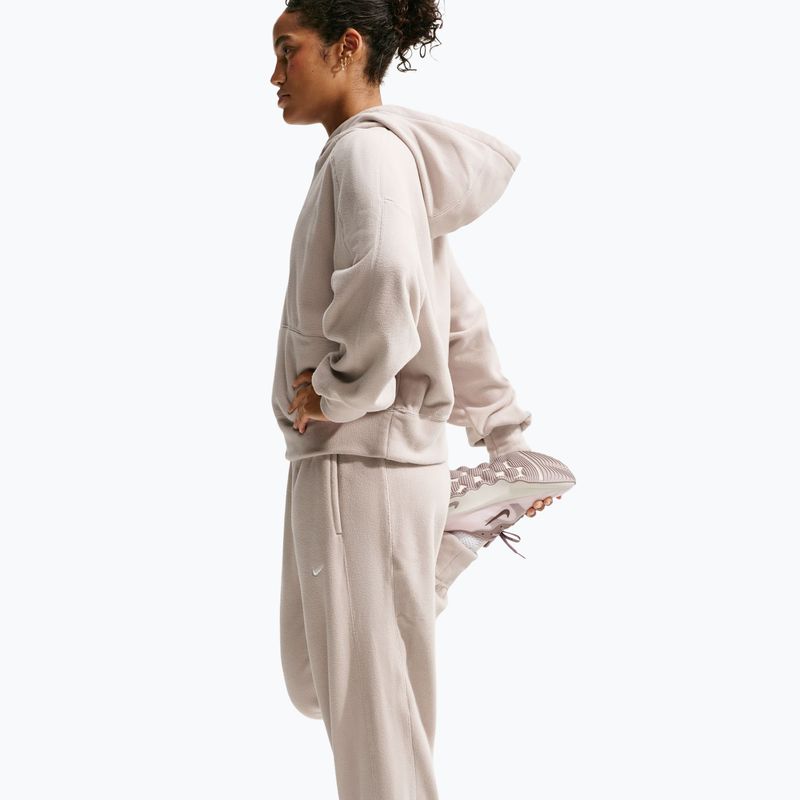 Spodnie damskie Nike One Therma-FIT Mid Rise cream ii/white 6