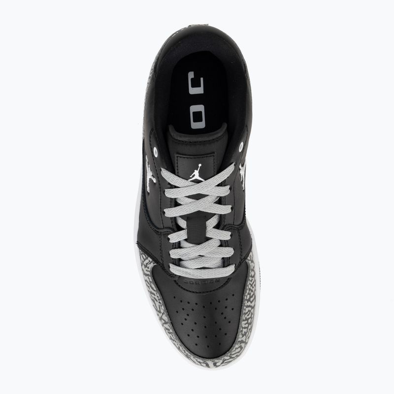 Buty męskie Nike Jordan Court Connect Low SE black/light smoke grey/dark grey/white 5