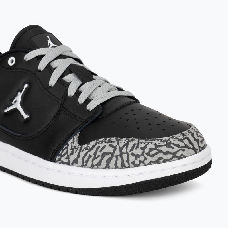Buty męskie Nike Jordan Court Connect Low SE black/light smoke grey/dark grey/white 7