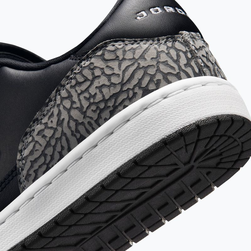 Buty męskie Nike Jordan Court Connect Low SE black/light smoke grey/dark grey/white 9