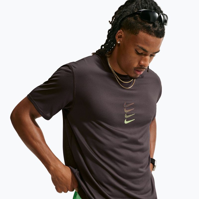Koszulka do biegania męska Nike Dri-Fit Running Top tar 4