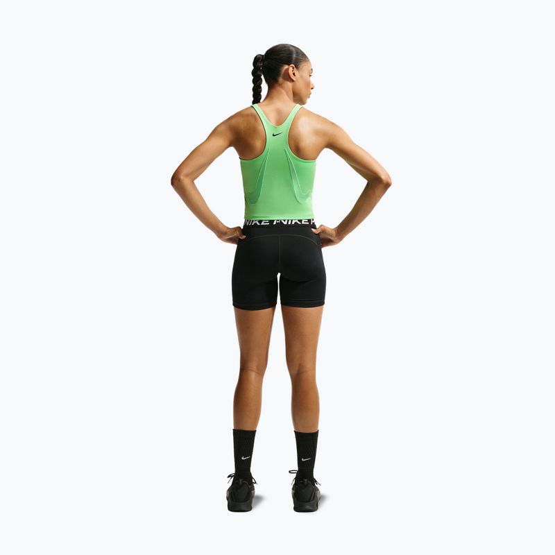 Koszulka treningowa damska Nike Pro Sculpt illusion green/cucumber calm/black 2