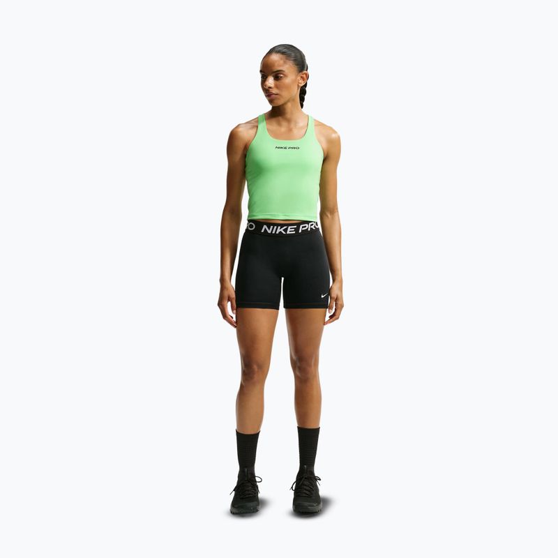 Koszulka treningowa damska Nike Pro Sculpt illusion green/cucumber calm/black 7
