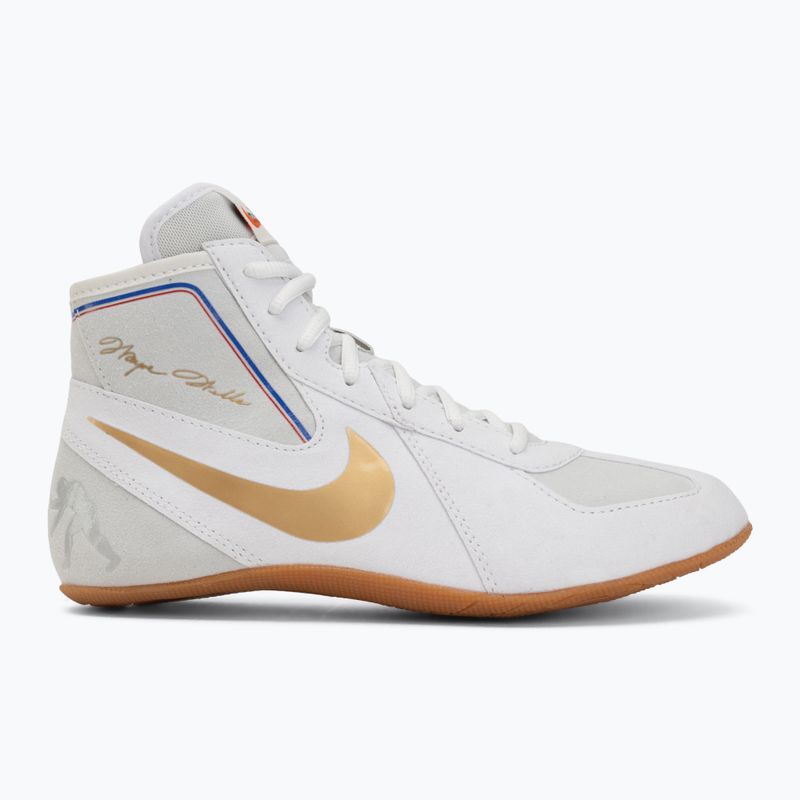 Buty zapaśnicze Nike Footsweep 2 SE photon dust/metallic gold/summit white 2