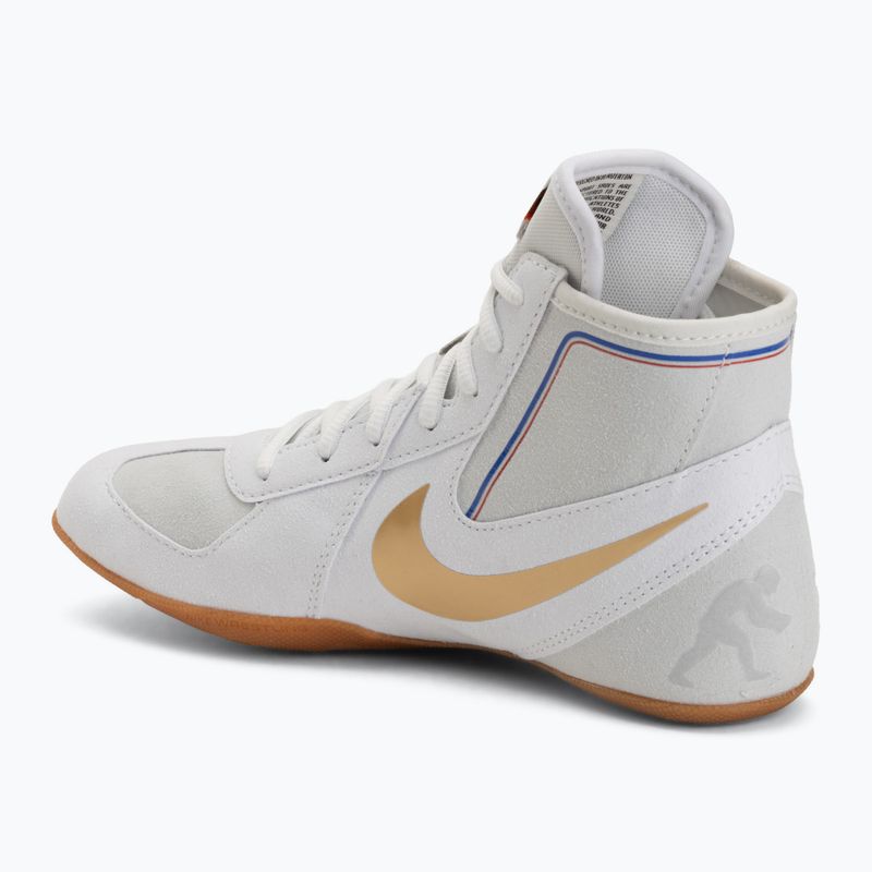 Buty zapaśnicze Nike Footsweep 2 SE photon dust/metallic gold/summit white 3