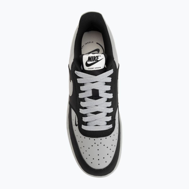 Buty męskie Nike Court Vision Low black/light smoke grey/sail/light smoke grey 5