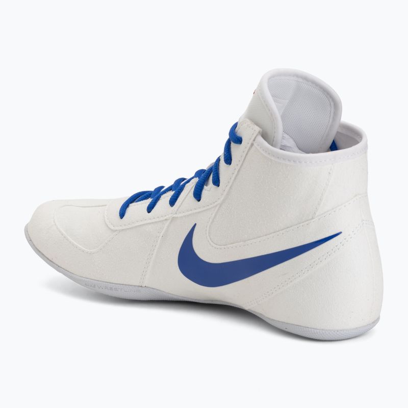 Buty zapaśnicze Nike Footsweep 2 white/univ red-royal 3
