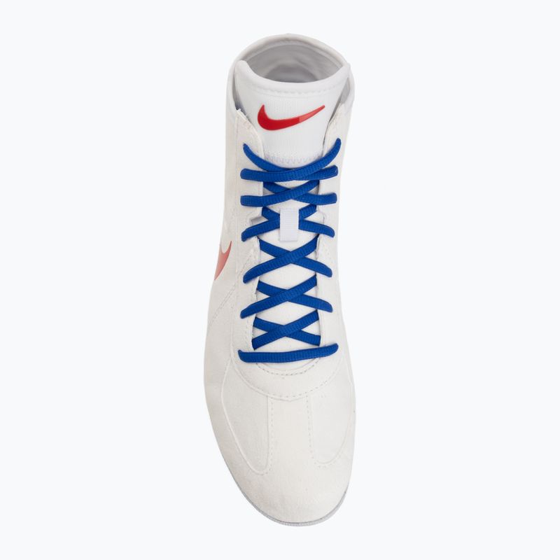 Buty zapaśnicze Nike Footsweep 2 white/univ red-royal 5